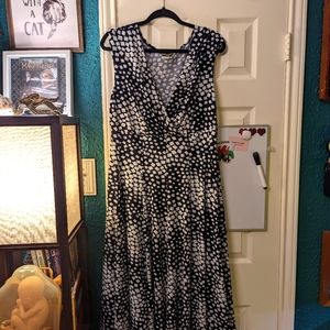 Haani Blue and White Dress